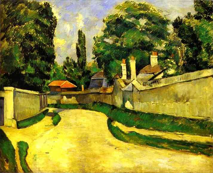 Paul Cezanne Houses on the Roadside